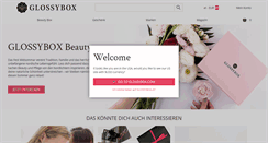 Desktop Screenshot of glossybox.at